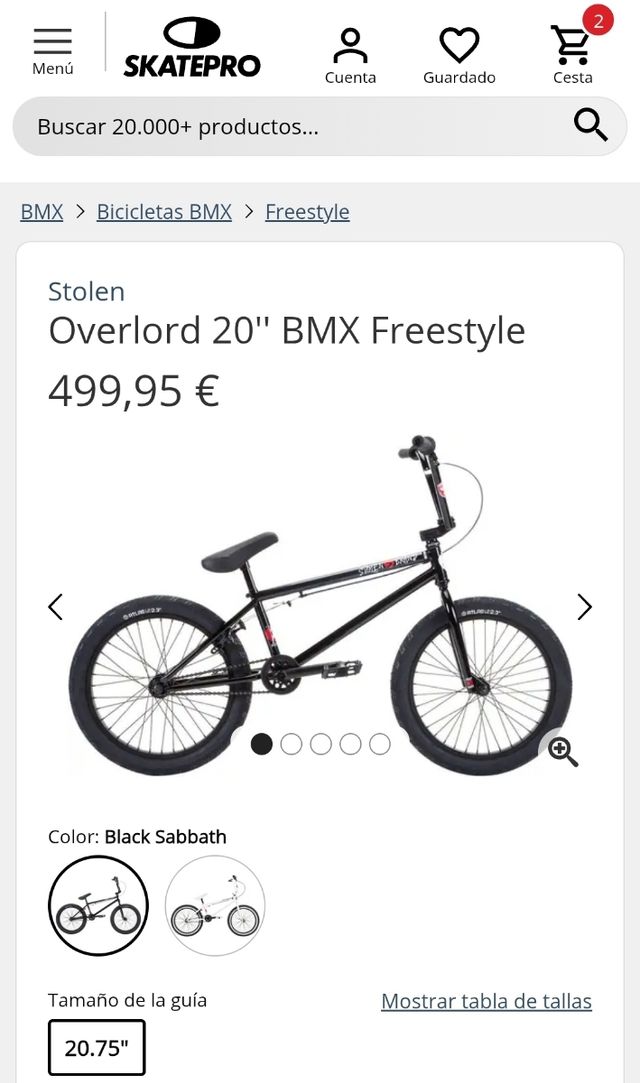 BMX STOLEN OVERLORD 20.75" - 2023