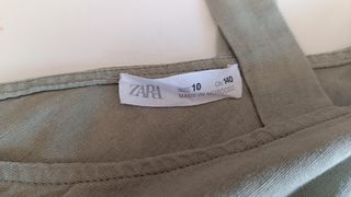 Conjunto Zara niña - top y falda
Talla 11-12