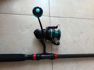 Caña Pesca + Carrete HZ7000.