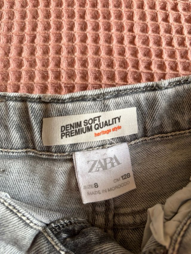 Vaquero corto niño Zara