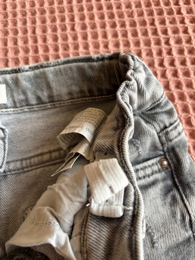 Vaquero corto niño Zara