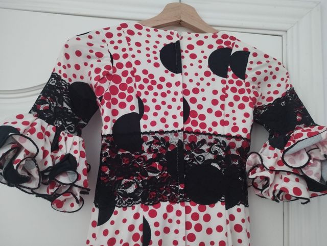 Vestido flamenca, feria abril. Niña 11-12-13 años