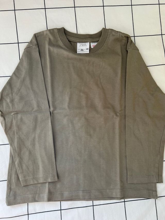 packs Camisetas manga larga niño Zara 3-4 años