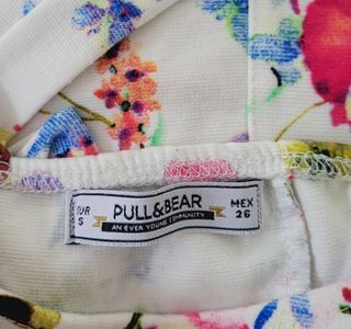 Vestido Pull Bear multicolor talla S