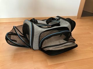 Transportín desplegable para mascotas