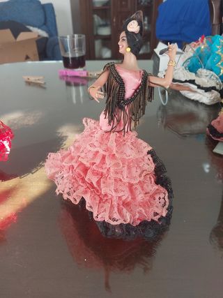 Preciosa muñeca antigua marin