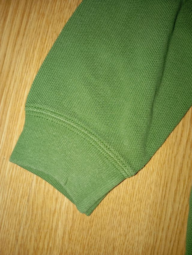 Polo Benetton niño verde - manga larga