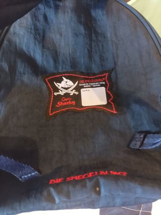 Mochila e estojo Capt'n Sharky