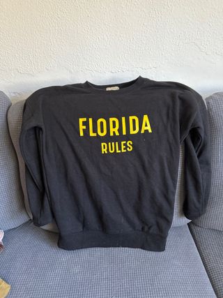 Sudadera Pull&Bear negra talla 5
