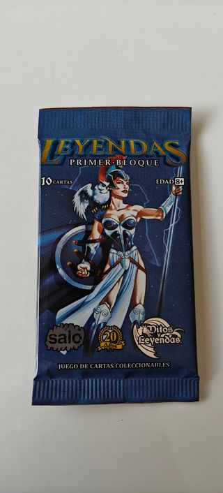 Precio unidad. Sobres "Leyendas" de Mitos y Leyend