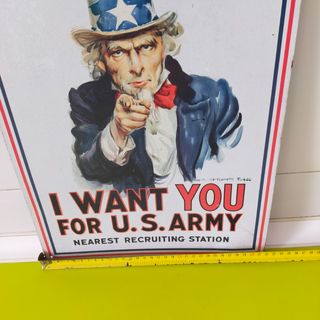 POSTER  VINTAGE  US  ARMY