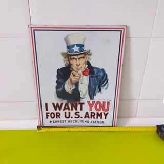 POSTER  VINTAGE  US  ARMY