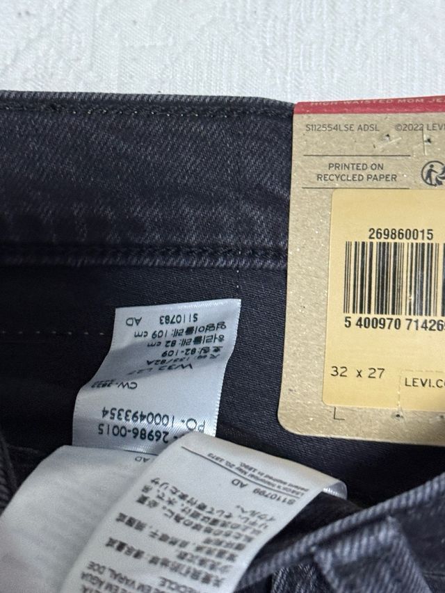 Levi's Vaqueros Mom Ajustados 32x27