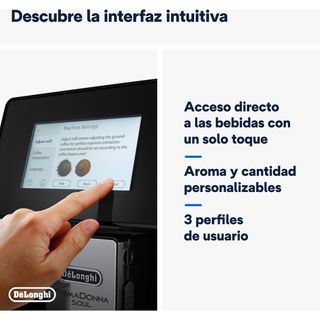 Cafetera DeLonghi PrimaDonna Soul