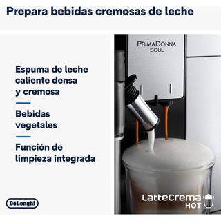 Cafetera DeLonghi PrimaDonna Soul