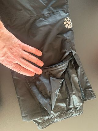 Pantalones esquí niño/a, doble capa.