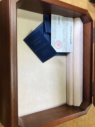 JOYERO DE MADERA Y PLATA NUEVO