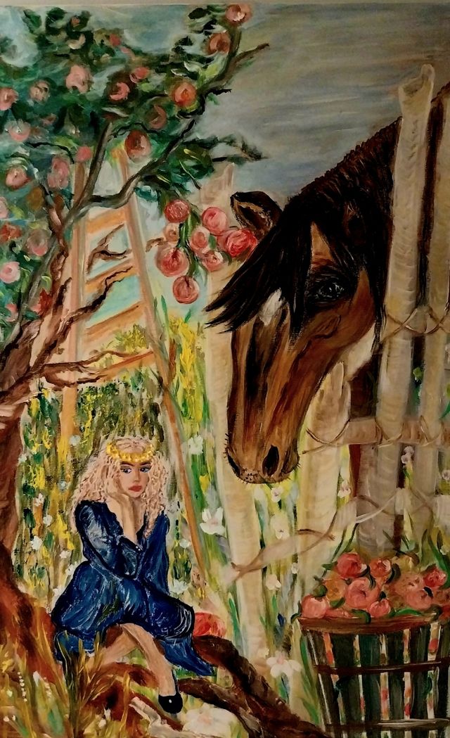 Quadro acrilico Alena