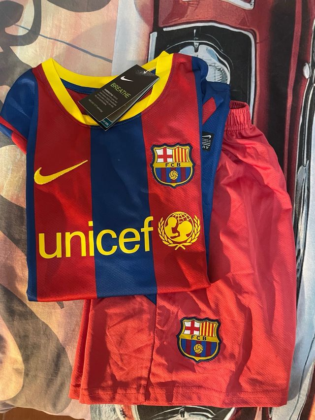 Equipación FC Barcelona niño