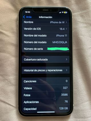 iPhone 11 Blanco 128GB - Con caja