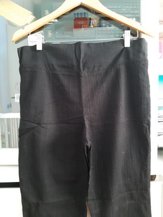 Pantalones premamá marrón - Talla 44
