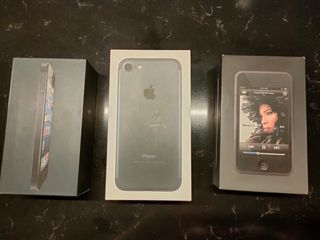 3 cajas Apple iPhone - 5, SE, iPod