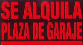 Plaza de garaje en alquiler Juan Pablo II