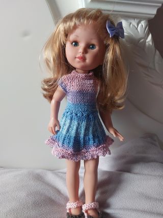 Vestido muñeca Miyo y muñeca
