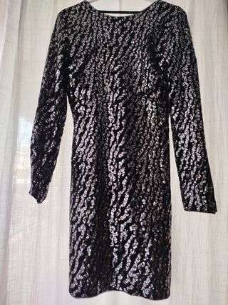 Vestido lentejuelas Bershka - Fiesta