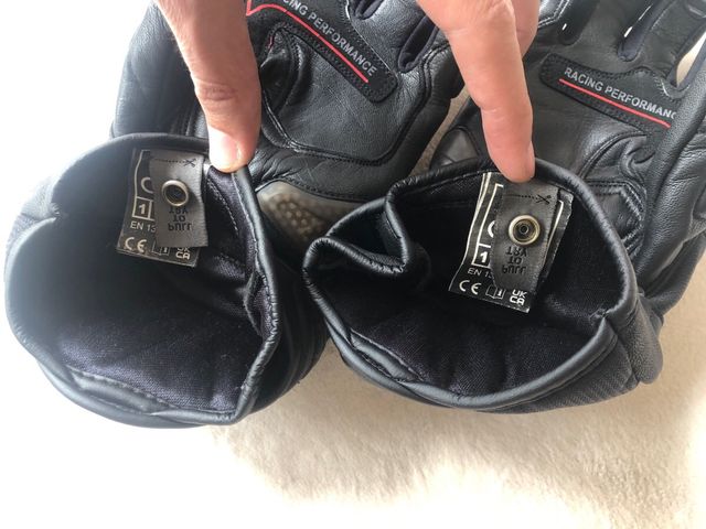 Guantes para moto Richa Warrior Evo - Talla L