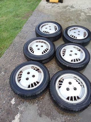 6Ruedas aluminio