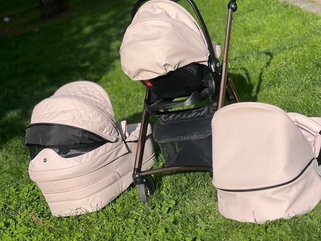 Bebecar Prive 3 piezas rosa