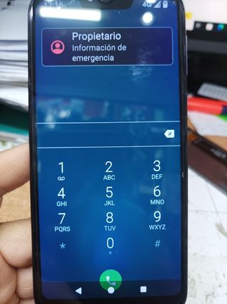 Schermo Moto G7 Power nero