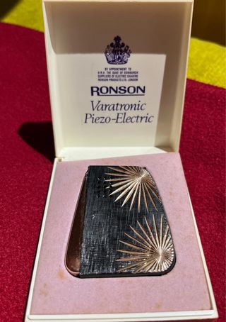 accendino vintage ronson made in england