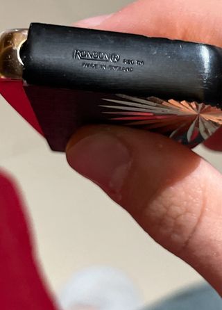 accendino vintage ronson made in england