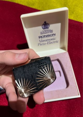 accendino vintage ronson made in england