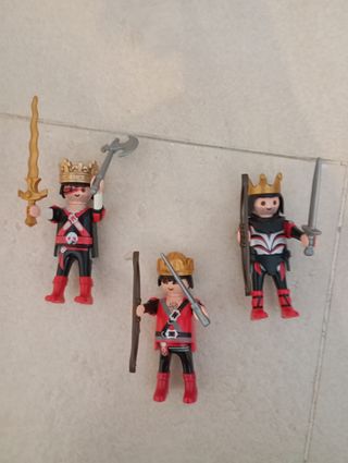 Playmobil muñecos con accesorios
