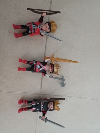 Playmobil muñecos con accesorios