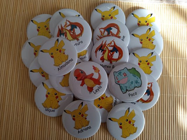 Chapas Pokémon Pikachu