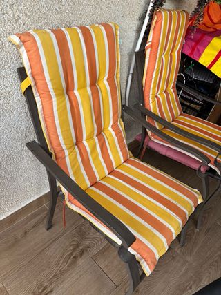 SILLONES ALUMINIO EXTERIOR. 