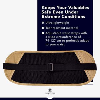 Riñonera y cinturón de seguridad