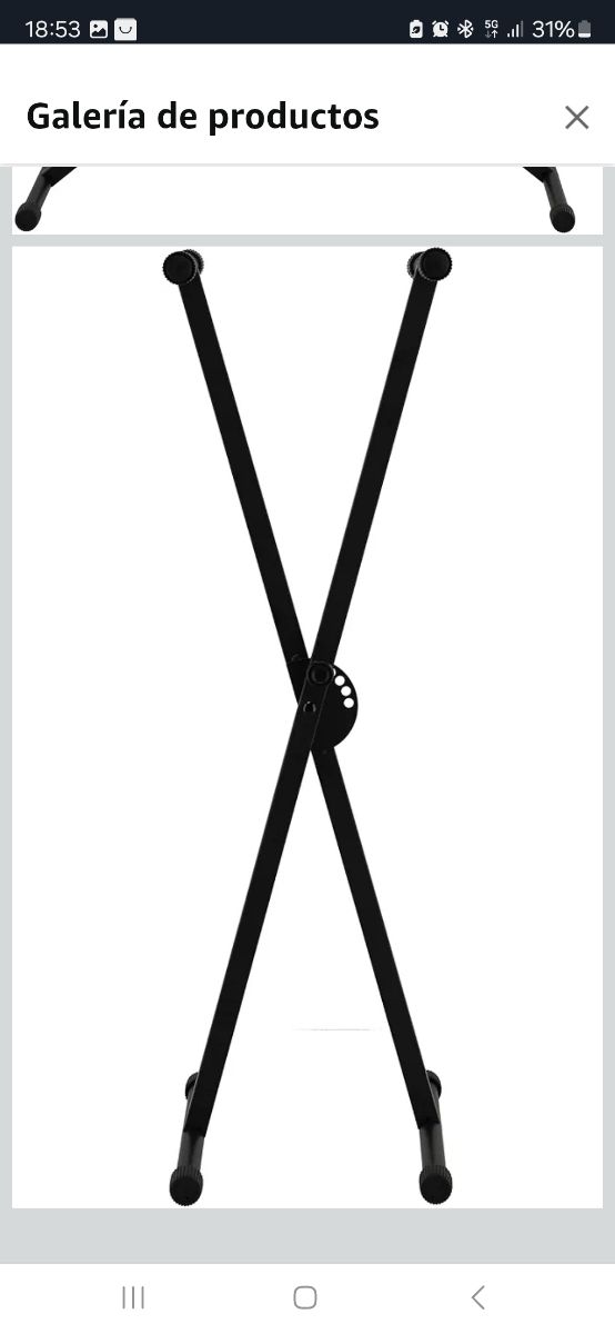 Teclado RockJam 54 teclas