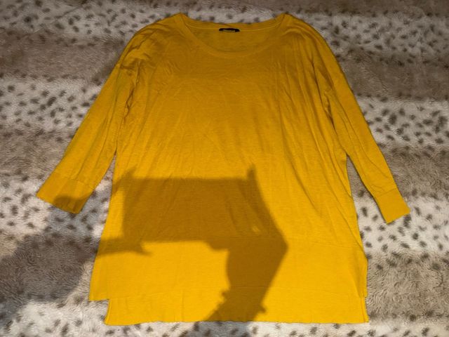 Jersey Massimo Dutti amarillo XL