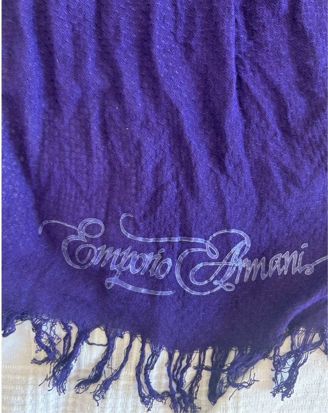 Bufanda Emporio Armani - Púrpura