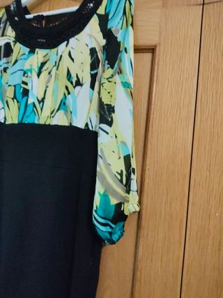 Vestido floral multicolor