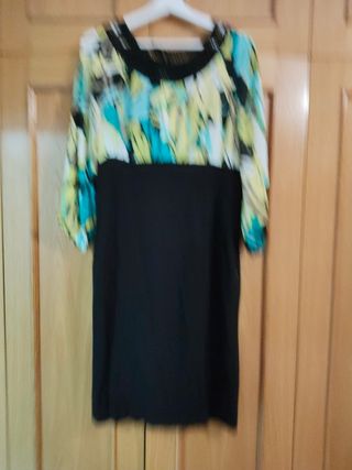 Vestido floral multicolor