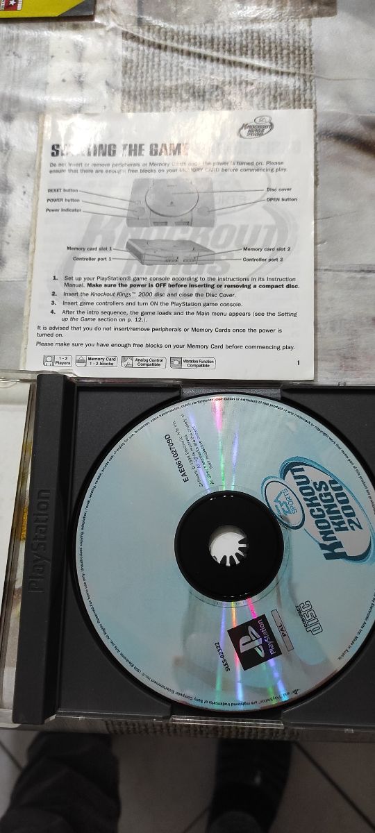 Knockout Kings 2000 - PlayStation PAL