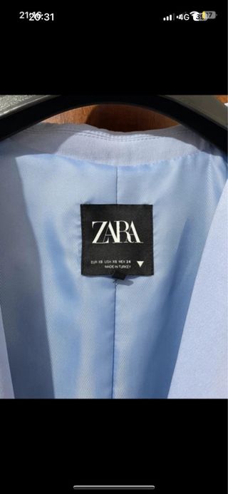 Americana azul