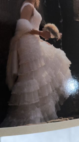 Vestido novia YolanCris blanco