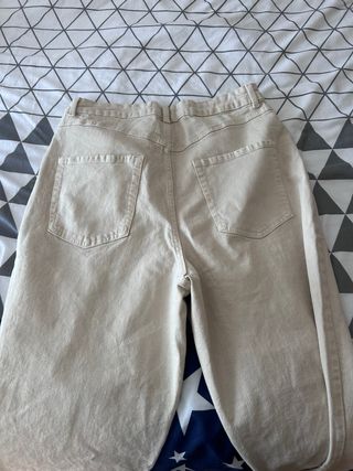 Pantalones beige Primark
